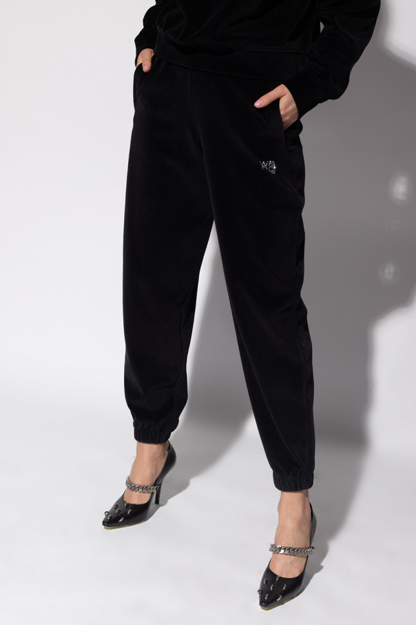 Alexander wang black discount sweatpants